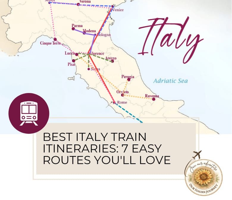 Here are 7 best Italy train itineraries for your next planning session - ouritalianjourney