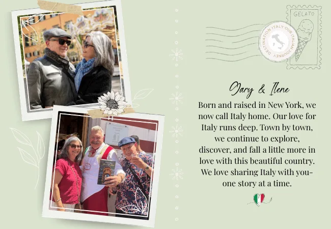Ilene and Gary Modica from Our Italian Journey - its all about Italy! - ouritalianjourney.co