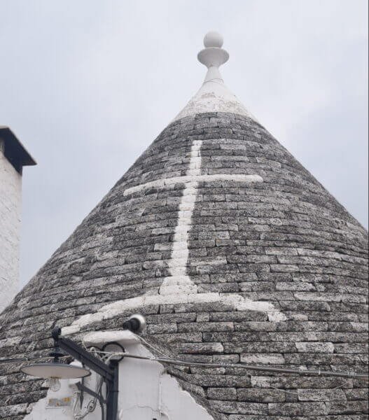 Alberobello, Trulli roof symbols - ouritalianjourney.com