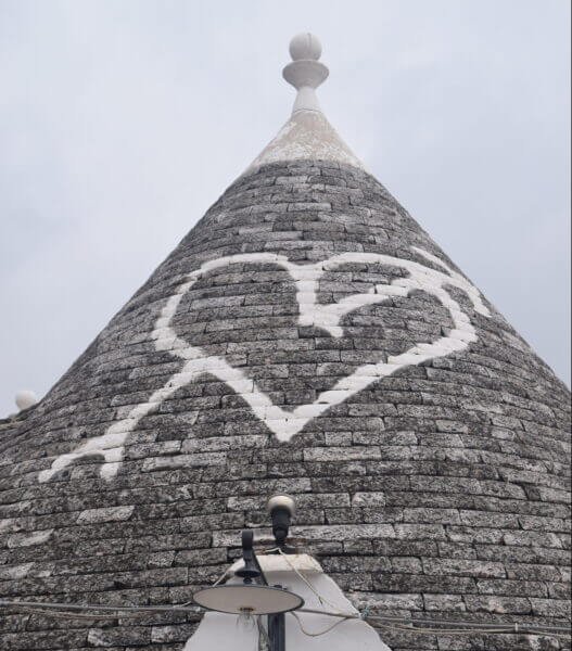 Alberobello, Trulli roof symbols - ouritalianjourney.com