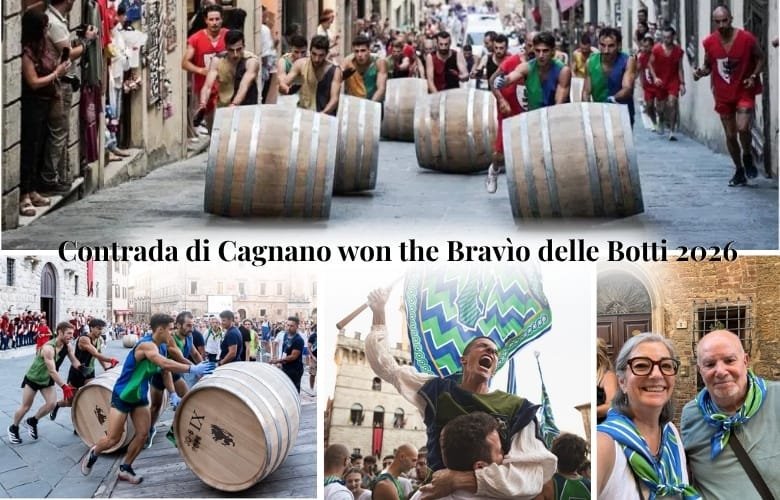 Bravìo delle Botti is a medieval festival in Montepulciano.