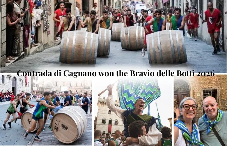 Bravìo delle Botti is a medieval festival in Montepulciano.